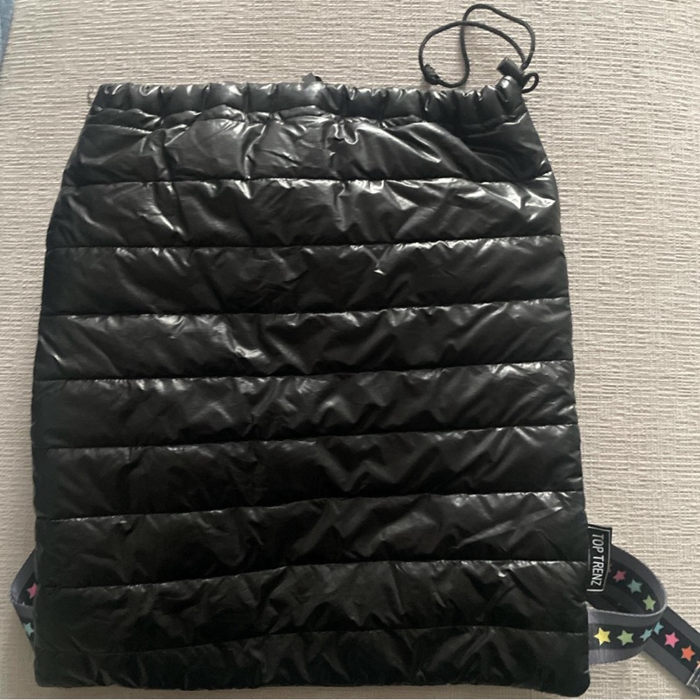 Top Trenz Drawstring Puffer Backpack - Thumbnail 2